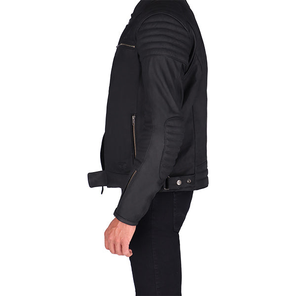 Richa Charleston Leather Jacket Black (Image 6) - ThrottleChimp