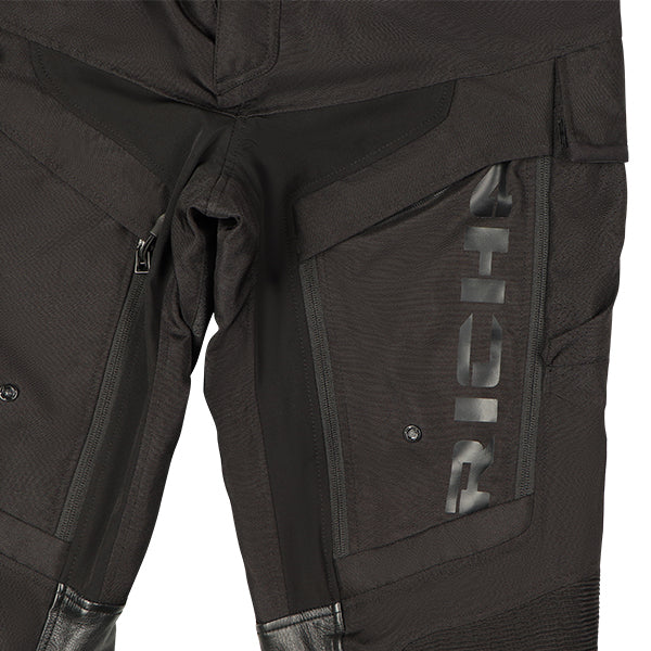 Richa Brutus Touring Gore-Tex Trouser Black (Image 4) - ThrottleChimp