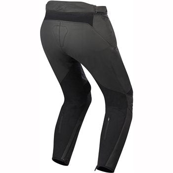 Alpinestars Jagg Riding Leather Trouser Black / Black (Image 2) - ThrottleChimp