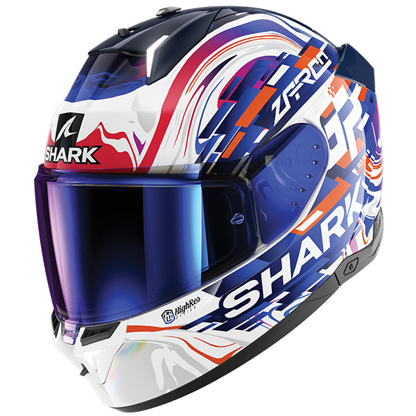 Shark Skwal i3 Full Face Helmet Zarco GP DE FCE White / Violet / Blue