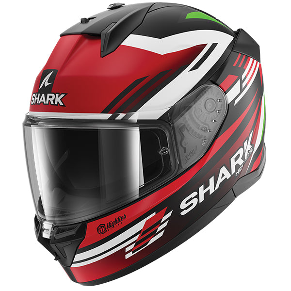 Shark D-Skwal 3 Full Face Helmet Firstlap Matt Black / Red / Green