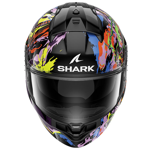 Shark Ridill 2 Full Face Helmet Raging Beast Black / Violet / Yellow