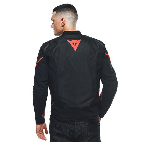 Dainese Smart Airbag LS Sport Textile Jacket Black (Image 8) - ThrottleChimp