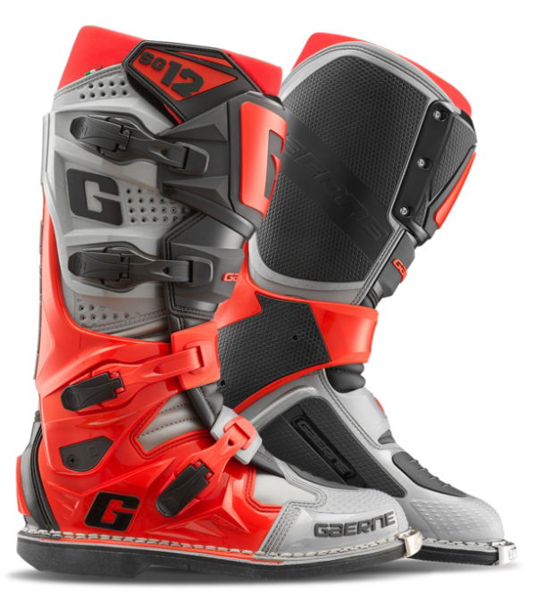 Gaerne SG-12 MX Boots Forge FREE 1 YEAR Returns, FREE UK Delivery | ThrottleChimp