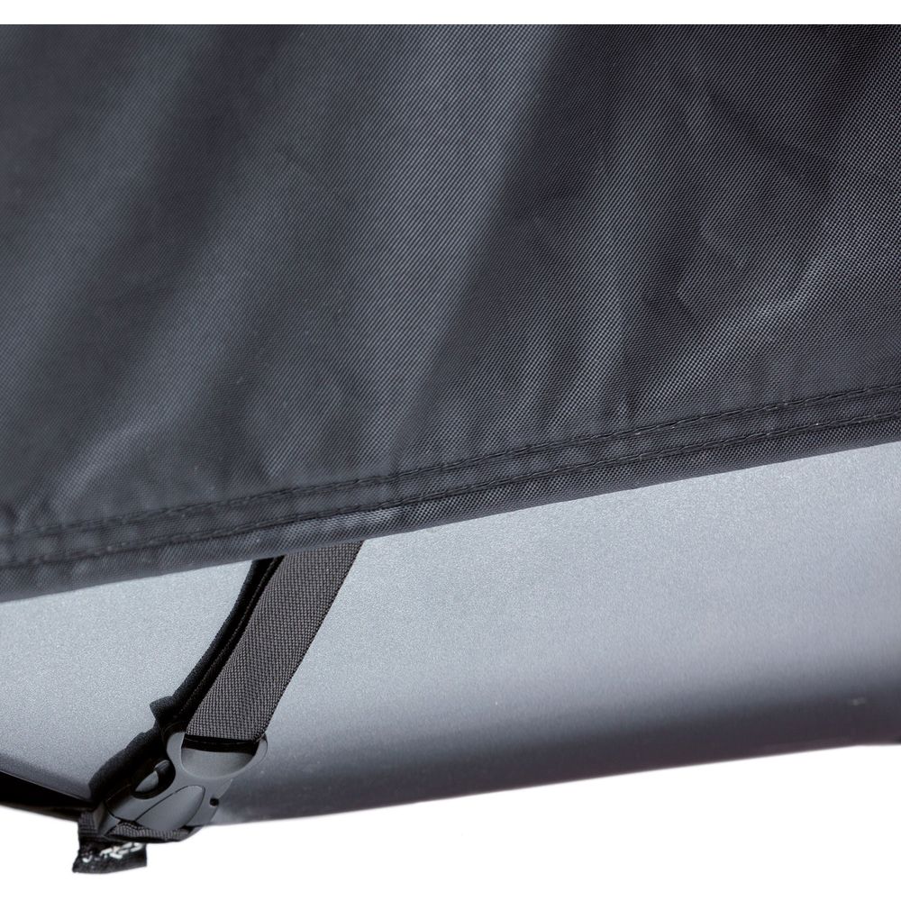 Tucano Urbano Scooter Cover Super For Scooters With Top Case & Windscreen Black (Image 4) - ThrottleChimp