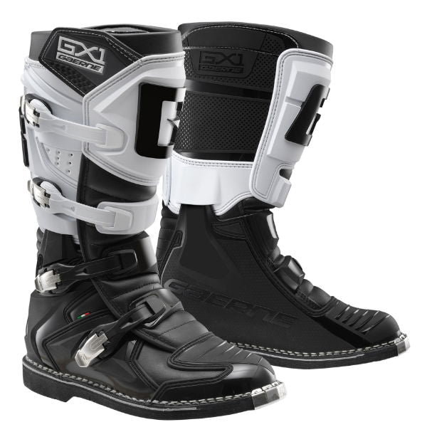 Gaerne GX-1 MX Boots White / Black FREE 1 YEAR Returns, FREE UK Delivery | ThrottleChimp