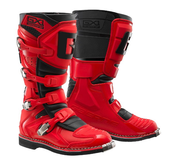 Gaerne GX-1 Kids MX Boots Red / Black FREE 1 YEAR Returns, FREE UK Delivery | ThrottleChimp