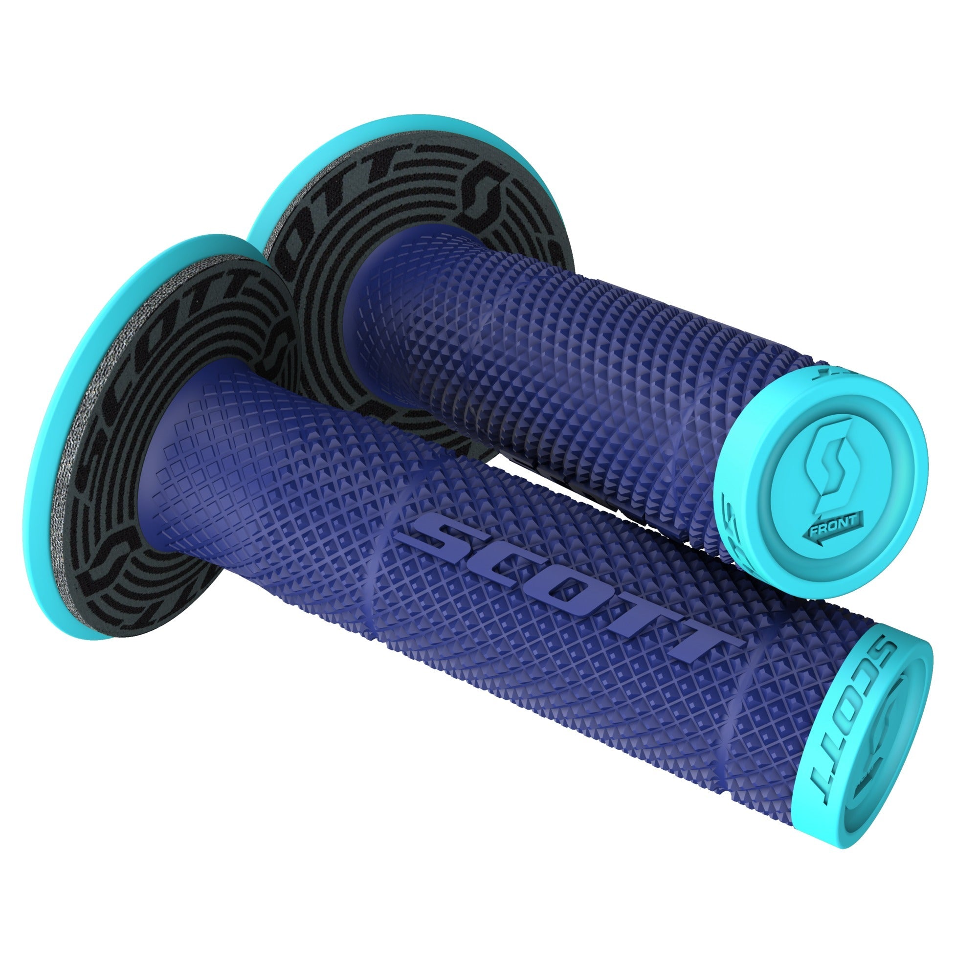 Scott SX 2 + Donut Grip Blue / Dark Blue