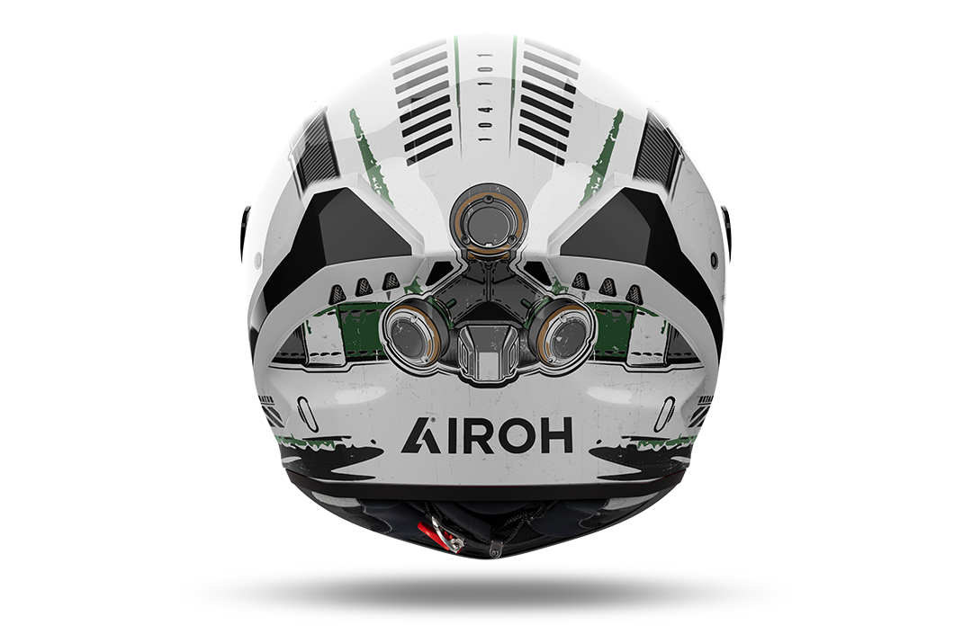 Airoh Connor Full Face Helmet Gloss Alligator FREE 1 YEAR Returns, FREE UK Delivery | ThrottleChimp