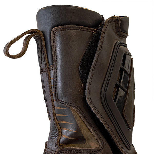 Richa Colt Waterproof Leather Long Boots Brown (Image 10) - ThrottleChimp