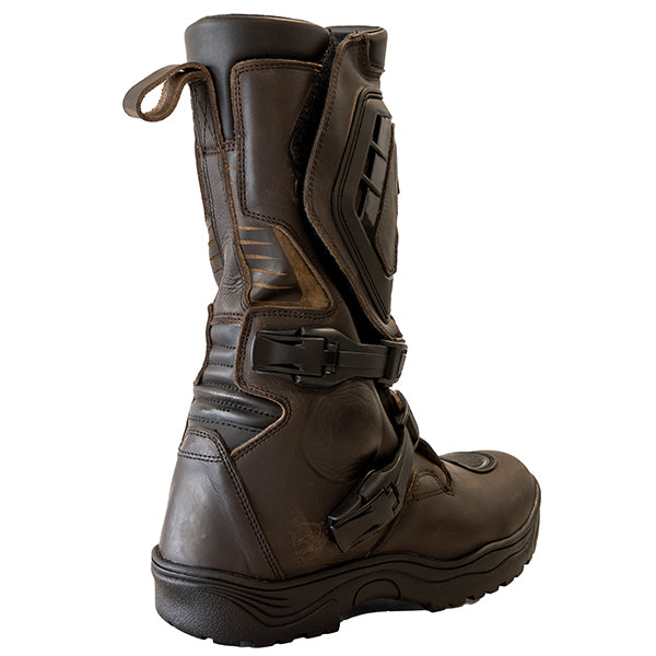 Richa Colt Waterproof Leather Long Boots Brown (Image 4) - ThrottleChimp