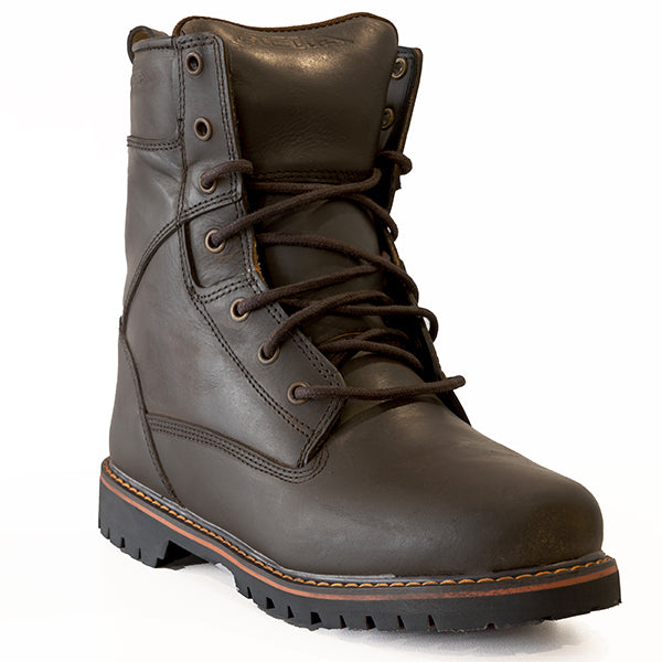 Richa Brookland Leather Boots Rust FREE 1 YEAR Returns, FREE UK Delivery | ThrottleChimp