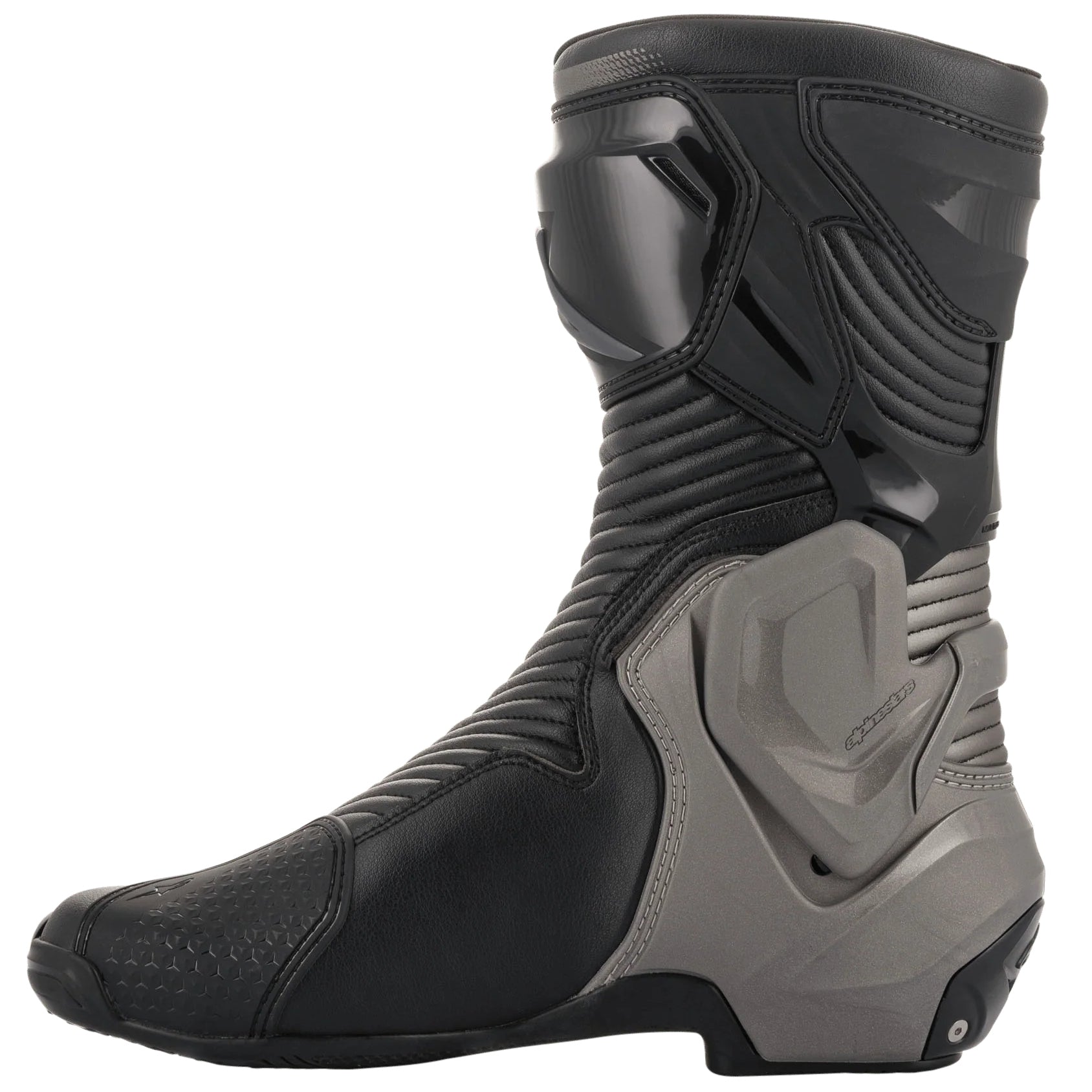 Alpinestars SMX Plus V2 Boots Black / Grey (Image 4) - ThrottleChimp