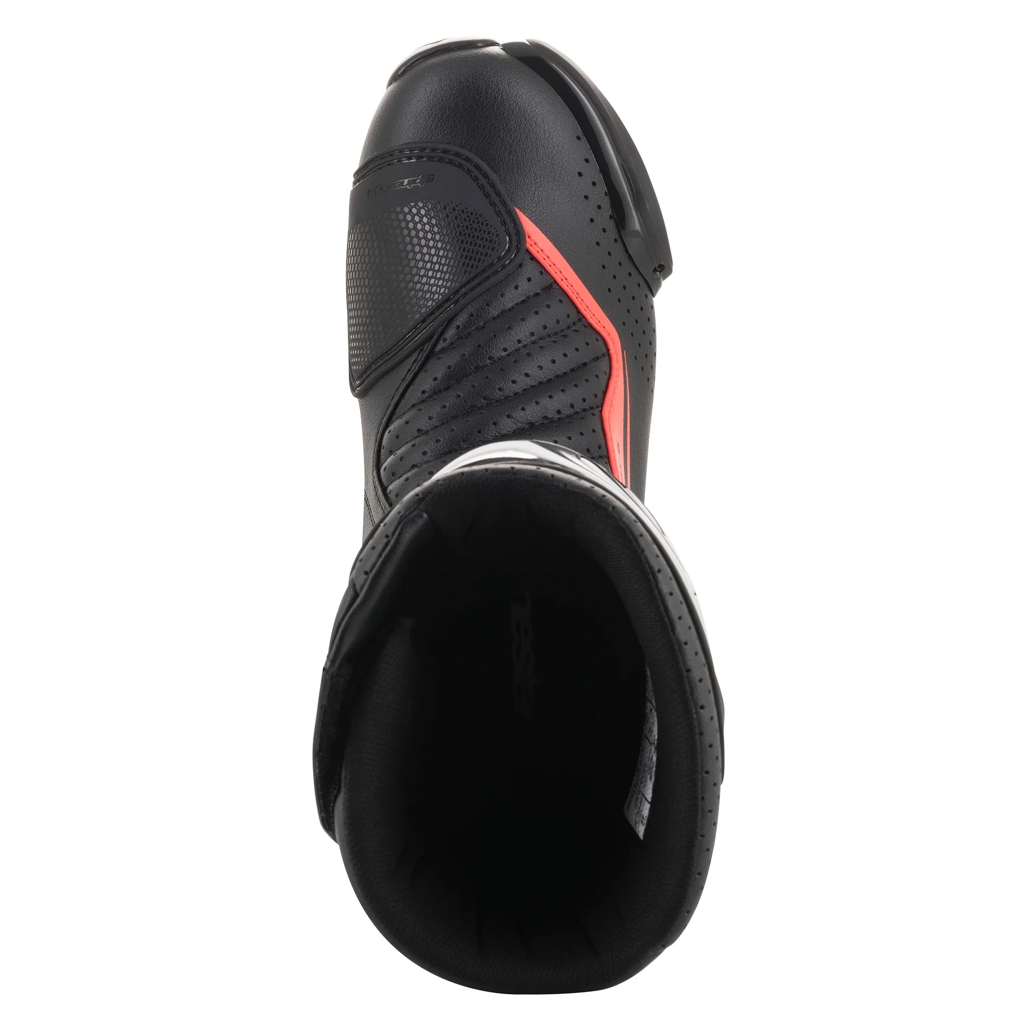 Alpinestars SMX 6 V2 Boots Black / Grey / Fluo Red (Image 2) - ThrottleChimp