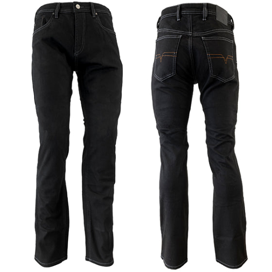 Richa Hammer 2 CE Riding Denim Jeans Black (Image 2) - ThrottleChimp