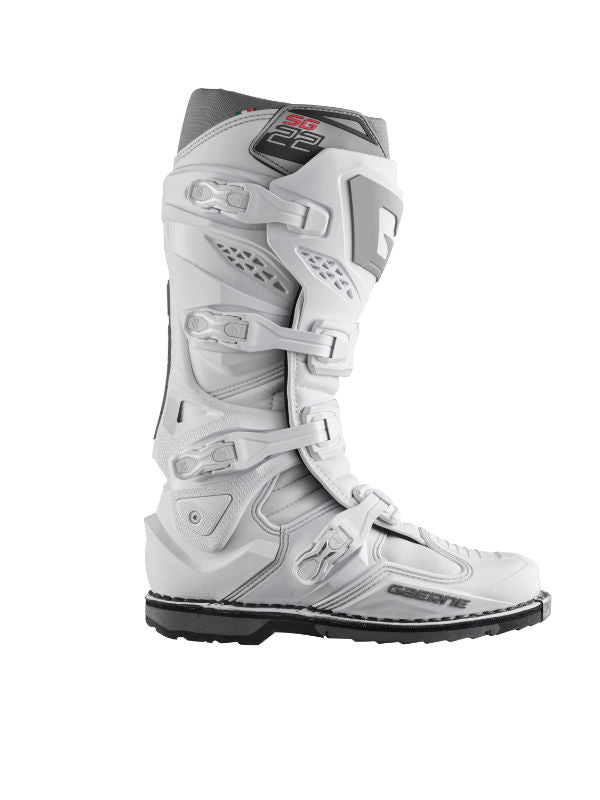 Gaerne SG.22 MX Boots White FREE 1 YEAR Returns, FREE UK Delivery | ThrottleChimp