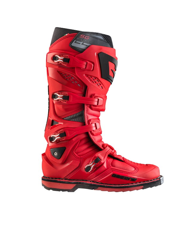 Gaerne SG.22 MX Boots Red FREE 1 YEAR Returns, FREE UK Delivery | ThrottleChimp