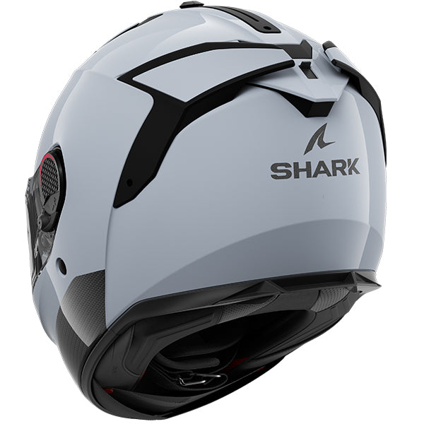 Shark Spartan GT PRO Full Face Helmet Blank White (Image 3) - ThrottleChimp