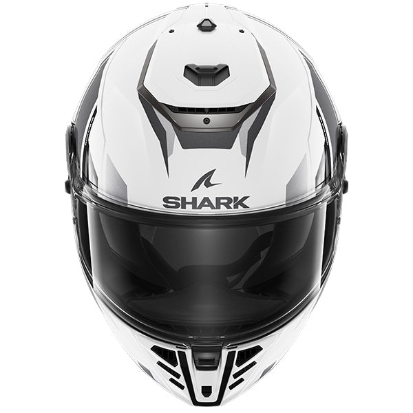 Shark Spartan RS Full Face Helmet Byhron White / Black (Image 2) - ThrottleChimp