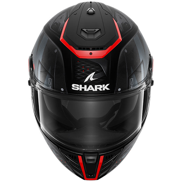 Shark Spartan RS Full Face Helmet Stingrey Matt Black / Red / Anthracite FREE 1 YEAR Returns, FREE UK Delivery | ThrottleChimp