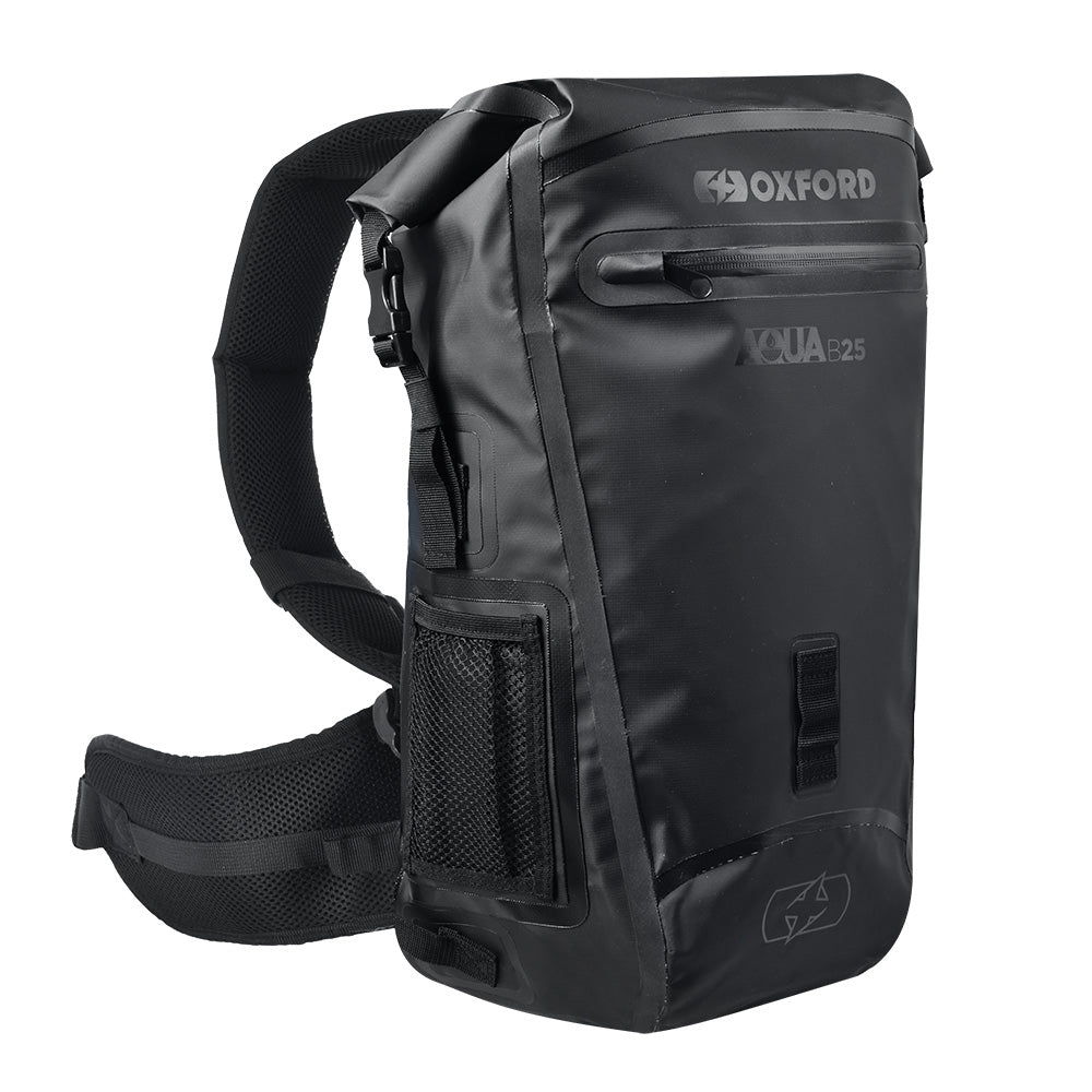 Oxford Aqua B25 Hydro Backpack Black - 25 Litres - ThrottleChimp