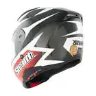 Stealth HD117 GP Replica Full Face Helmet Red (Image 4) - ThrottleChimp