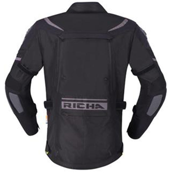 Richa Infinity 2 Adventure Textile Jacket Black (Image 2) - ThrottleChimp