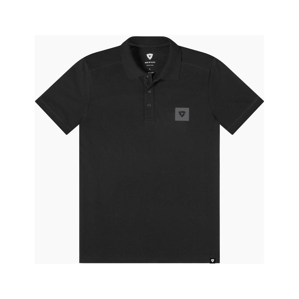 Rev'it! Jonah Polo T-Shirt Black