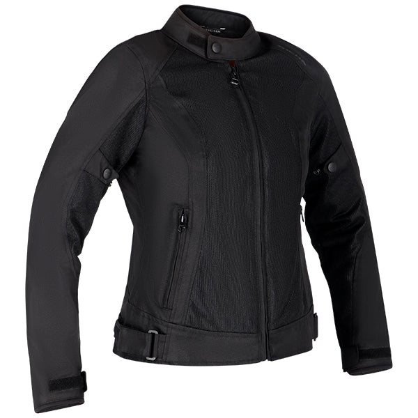 Richa Airsummer Ladies Touring Mesh Textile Jacket Black (Image 2) - ThrottleChimp
