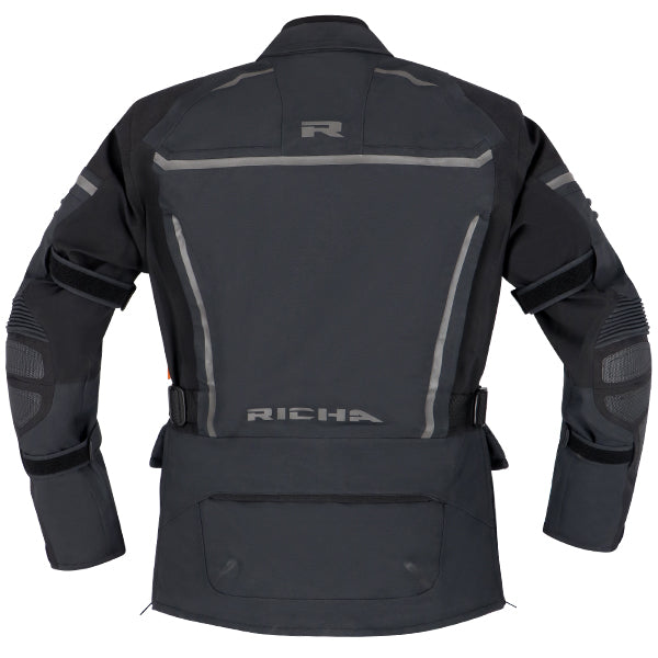 Richa Atlantic 2 Ladies Touring Gore-Tex Jacket Black (Image 3) - ThrottleChimp