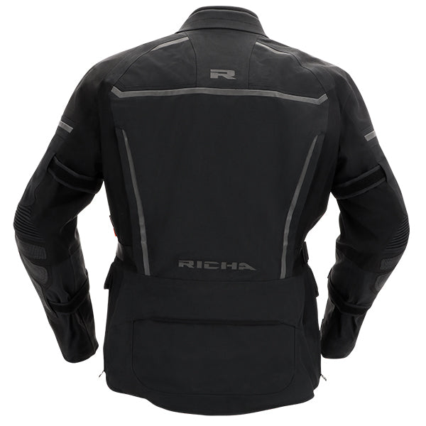 Richa Atlantic 2 Gore-Tex Jacket Black (Image 3) - ThrottleChimp