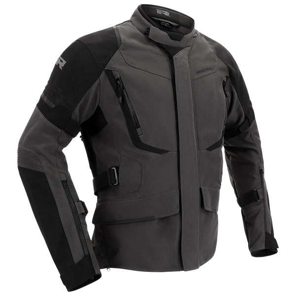 Richa Cyclone 2 Touring Gore-Tex Jacket Grey / Black (Image 3) - ThrottleChimp