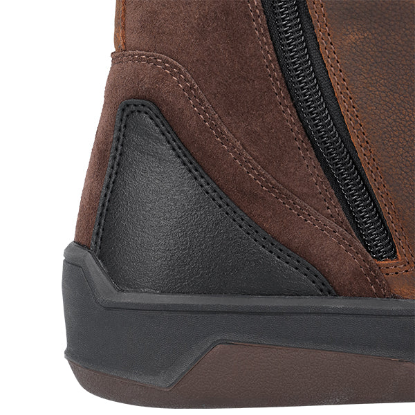 Richa Travis Waterproof Riding Shoes Dark Brown FREE 1 YEAR Returns, FREE UK Delivery | ThrottleChimp