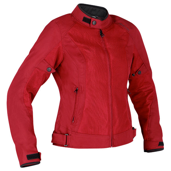 Richa Airsummer Ladies Touring Mesh Textile Jacket Red FREE 1 YEAR Returns, FREE UK Delivery | ThrottleChimp