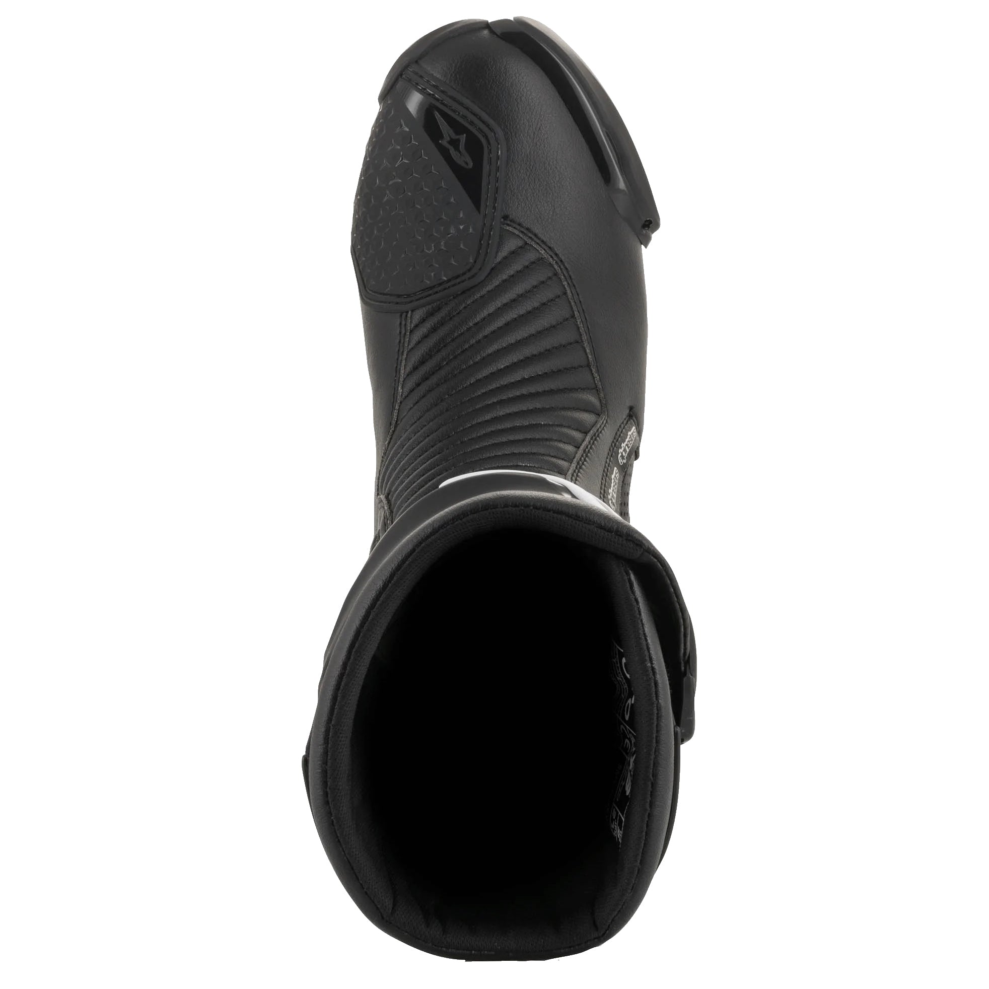 Alpinestars SMX Plus V2 Gore-Tex Boots Black / Silver (Image 2) - ThrottleChimp