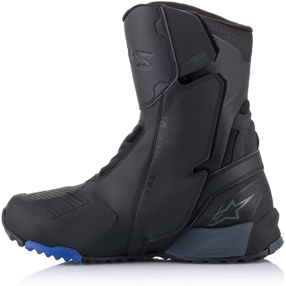 Alpinestars RT-8 Gore-Tex Boots Black / Blue (Image 2) - ThrottleChimp