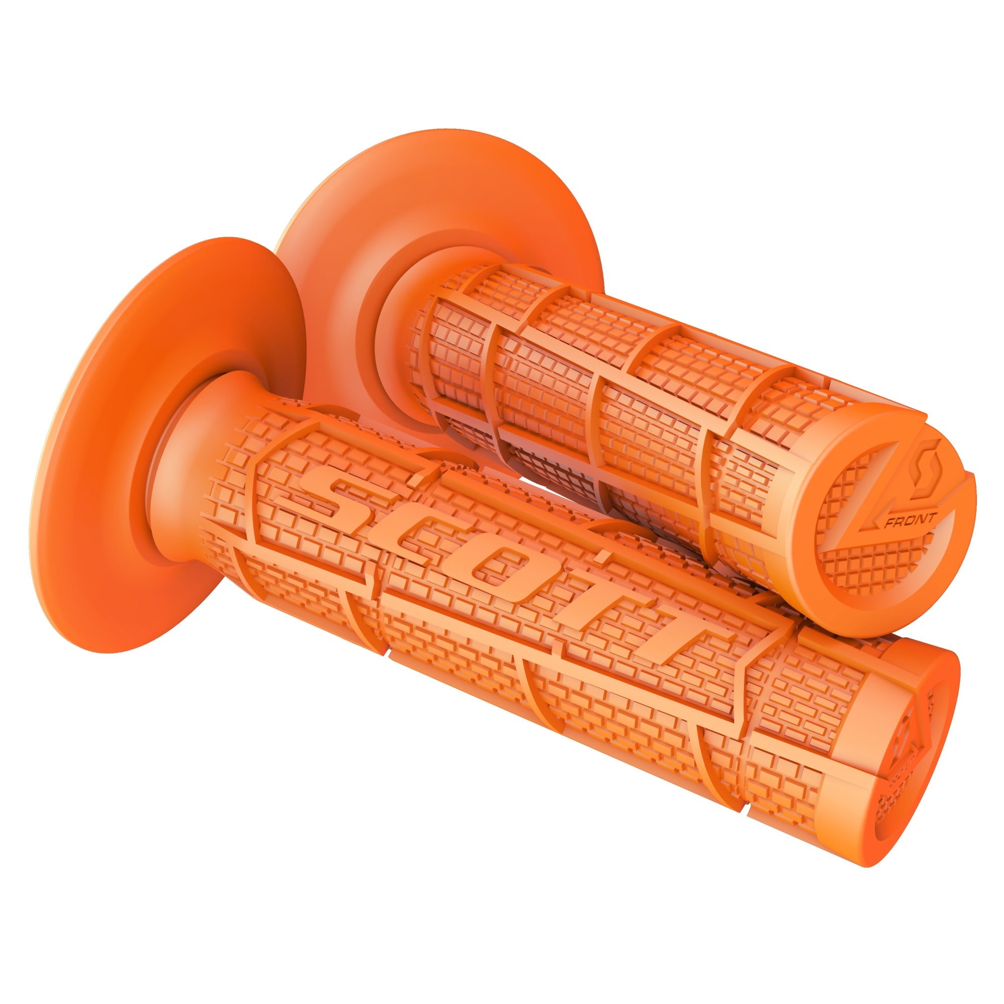 Scott Radial Full Waffle Grip Orange