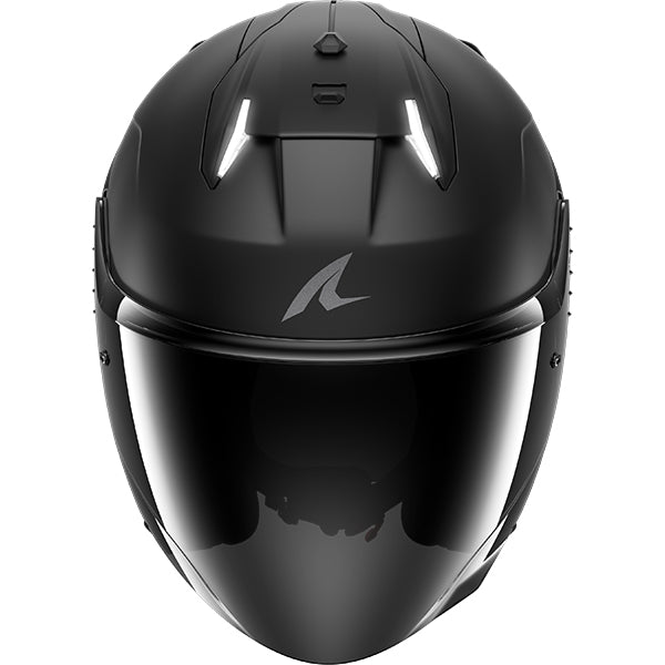 Shark Skwal i3 Jet Open Face Helmet Dark Shadow Matt Black