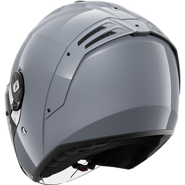 Shark RS Jet Open Face Helmet Dark Shadow Silver FREE 1 YEAR Returns, FREE UK Delivery | ThrottleChimp