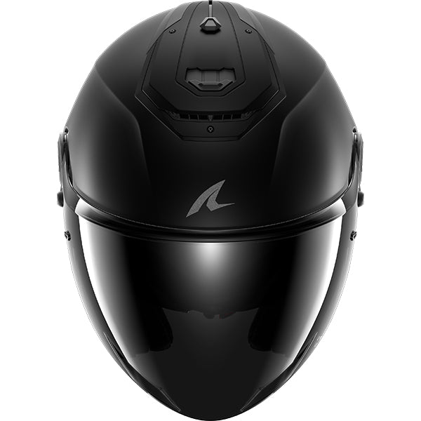 Shark RS Jet Open Face Helmet Dark Shadow Matt Black