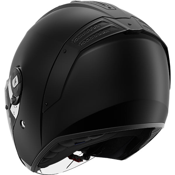 Shark RS Jet Open Face Helmet Dark Shadow Matt Black FREE 1 YEAR Returns, FREE UK Delivery | ThrottleChimp