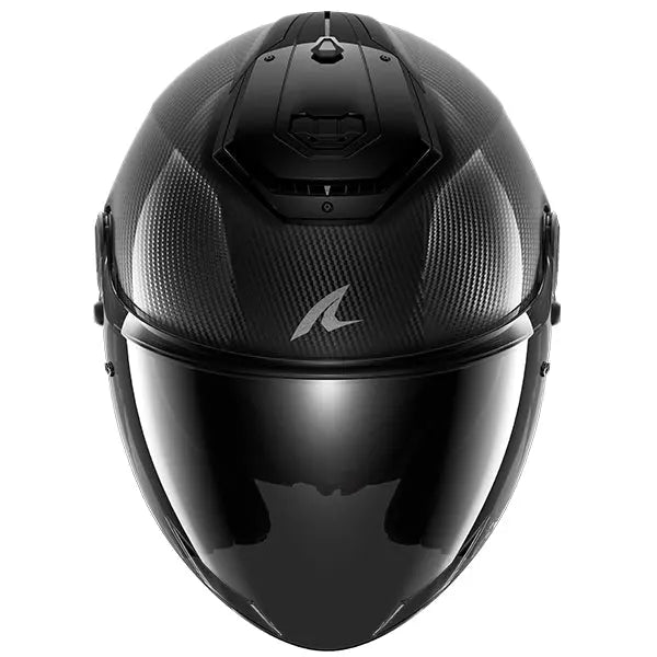 Shark RS Jet Full Carbon Open Face Helmet Gloss Carbon FREE 1 YEAR Returns, FREE UK Delivery | ThrottleChimp