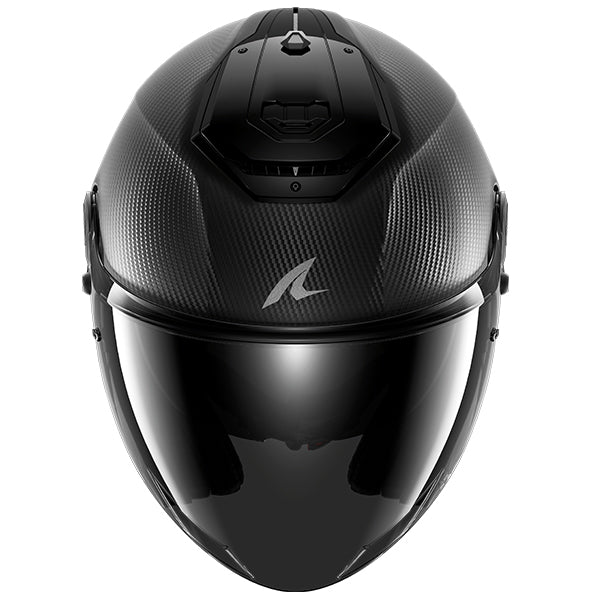 Shark RS Jet Full Carbon Open Face Helmet Matt Carbon (Image 2) - ThrottleChimp