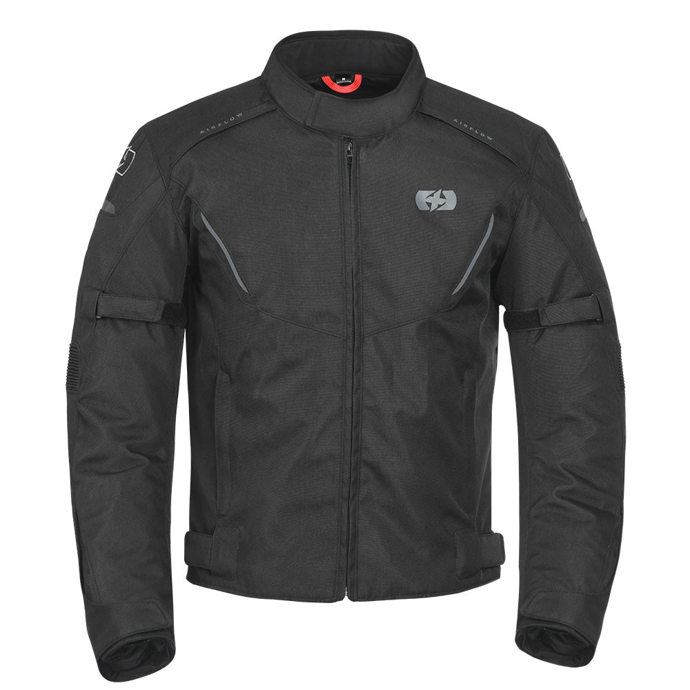 Oxford Delta 1.0 Textile Jacket Stealth Black (Image 3) - ThrottleChimp