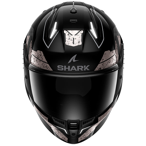 Shark Skwal i3 Full Face Helmet Rhad Black / Chrome / Anthracite (Image 2) - ThrottleChimp