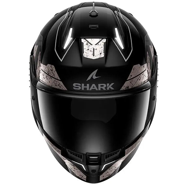 Shark Skwal i3 Full Face Helmet Rhad Black / Chrome / Anthracite - ThrottleChimp