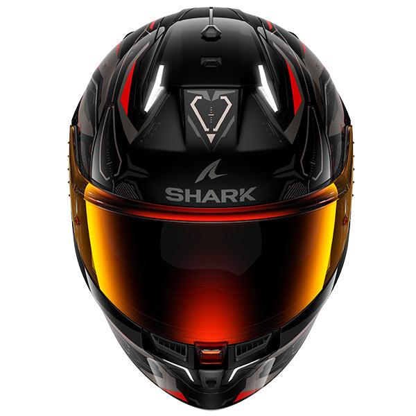 Shark Skwal i3 Full Face Helmet Linik Black / Anthracite / Red (Image 3) - ThrottleChimp