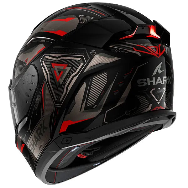 Shark Skwal i3 Full Face Helmet Linik Black / Anthracite / Red FREE 1 YEAR Returns, FREE UK Delivery | ThrottleChimp