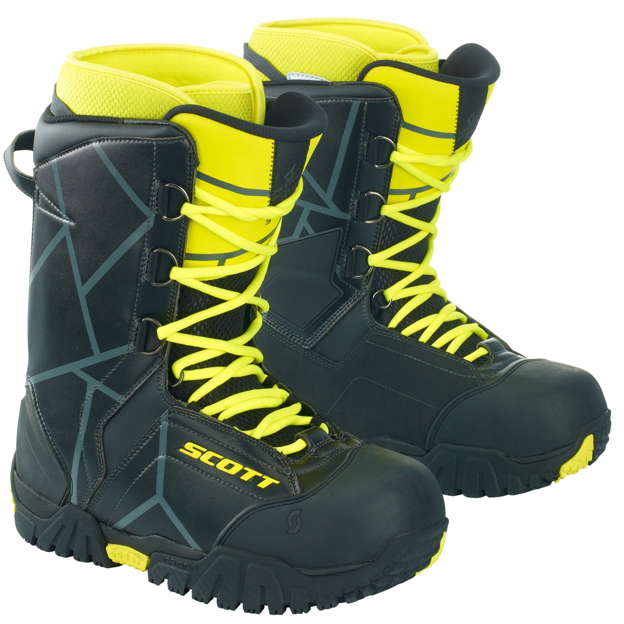 Scott SMB X-Trax Boots Black / Yellow