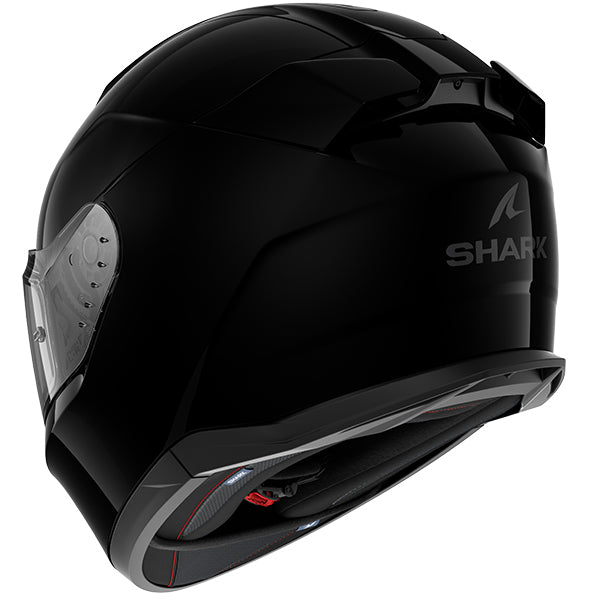 Shark D-Skwal 3 Full Face Helmet Blank Black (Image 3) - ThrottleChimp